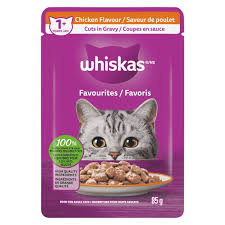 Whiskas Favourites - Cuts in Gravy - 1+ Year Chicken