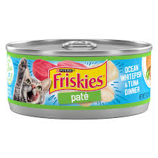 Purina Friskies Pate – Ocean Whitefish & Tuna (156g)