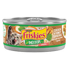 Purina Friskies Indoor Chunky – Chicken & Turkey Casserole (156g)