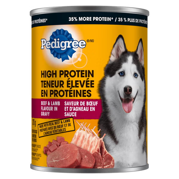 Pedigree High Protein – Beef-Lamb in Gravy