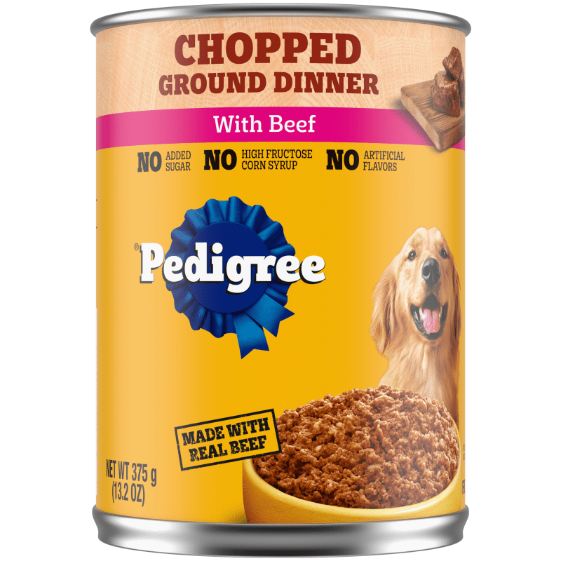Pedigree Chopped Ground Dinner – Beef